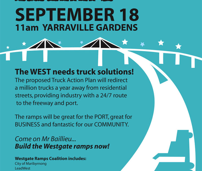 Westgate Ramps Coalition Media Release: Community Rally