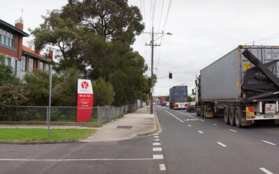 Peter MacCallum Cancer Centre highlights cancer risk from trucks in the City of Maribyrnong